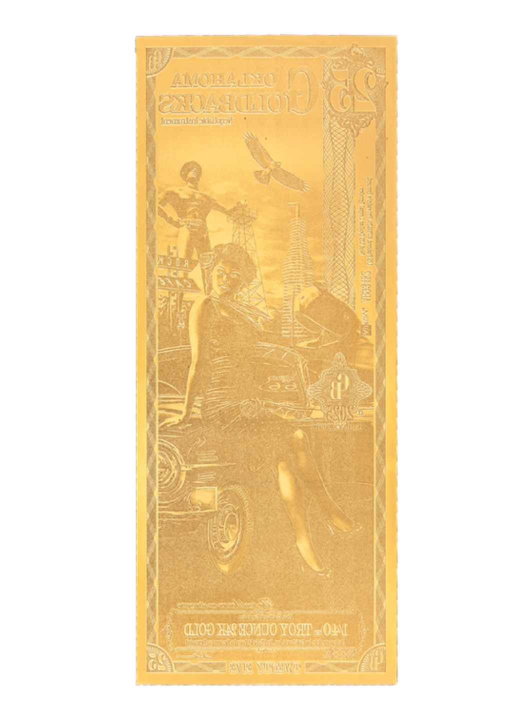 Oklahoma Goldback - 25 (Alpha) 2025