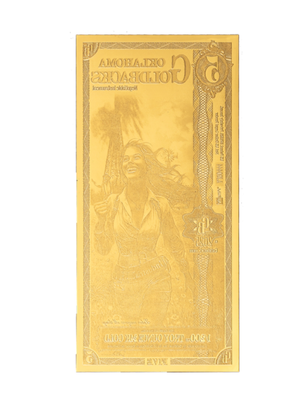 Oklahoma Goldback - 5 (Alpha) 2025