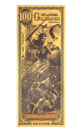 Oklahoma Goldback - 100 (Alpha) 2025