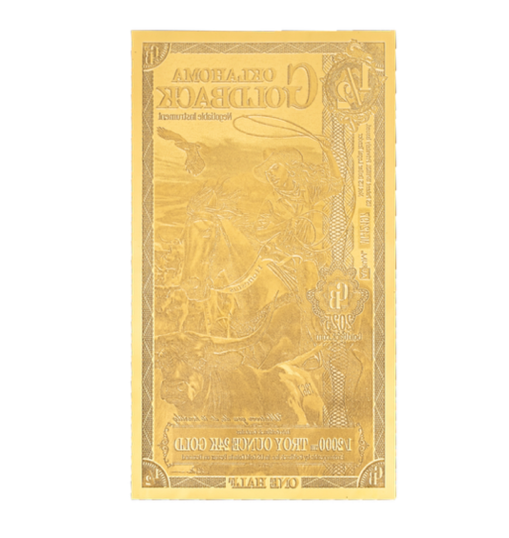 Oklahoma Goldback - 1/2 (2025)