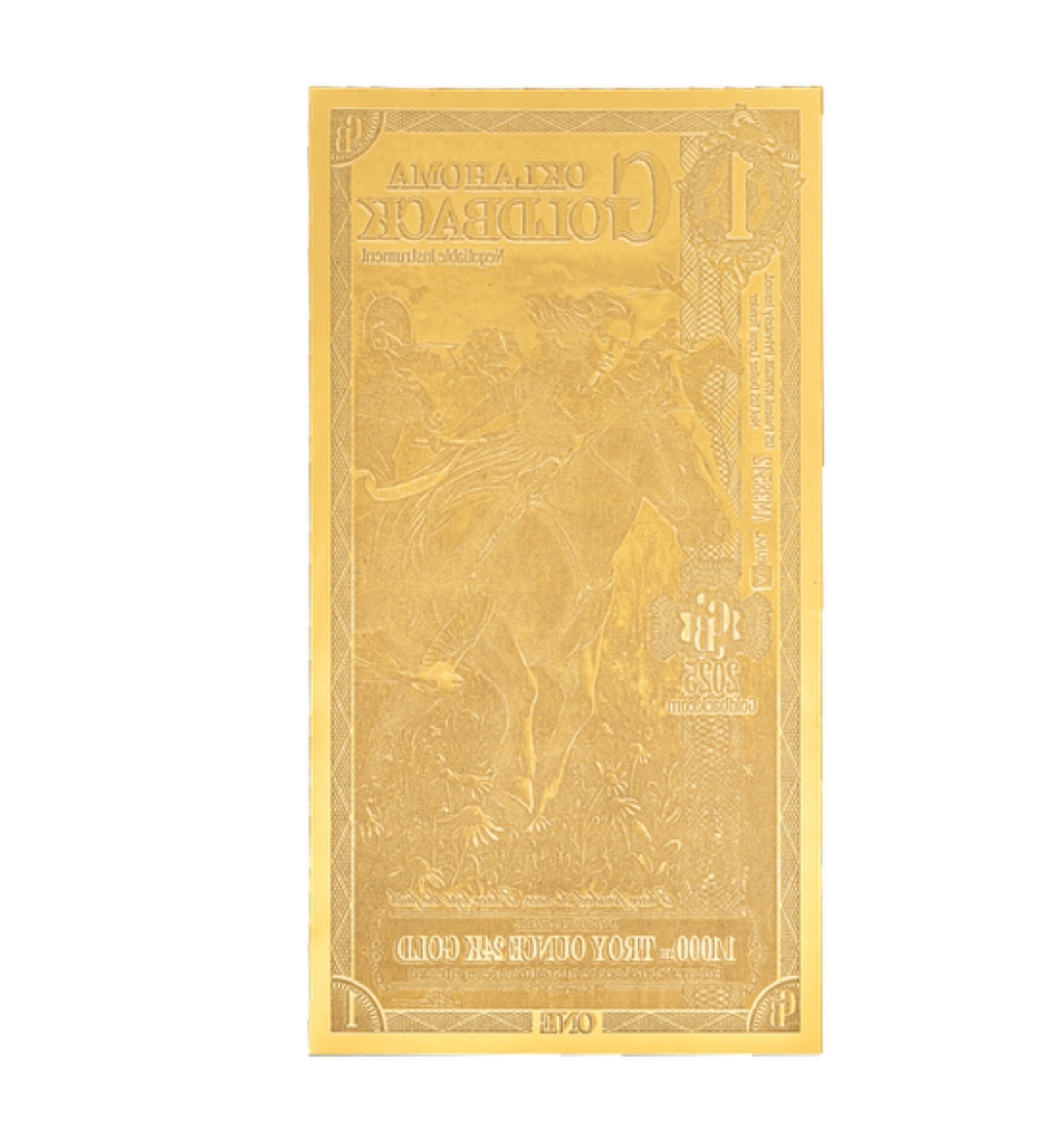 Oklahoma Goldback - 1 (2025)