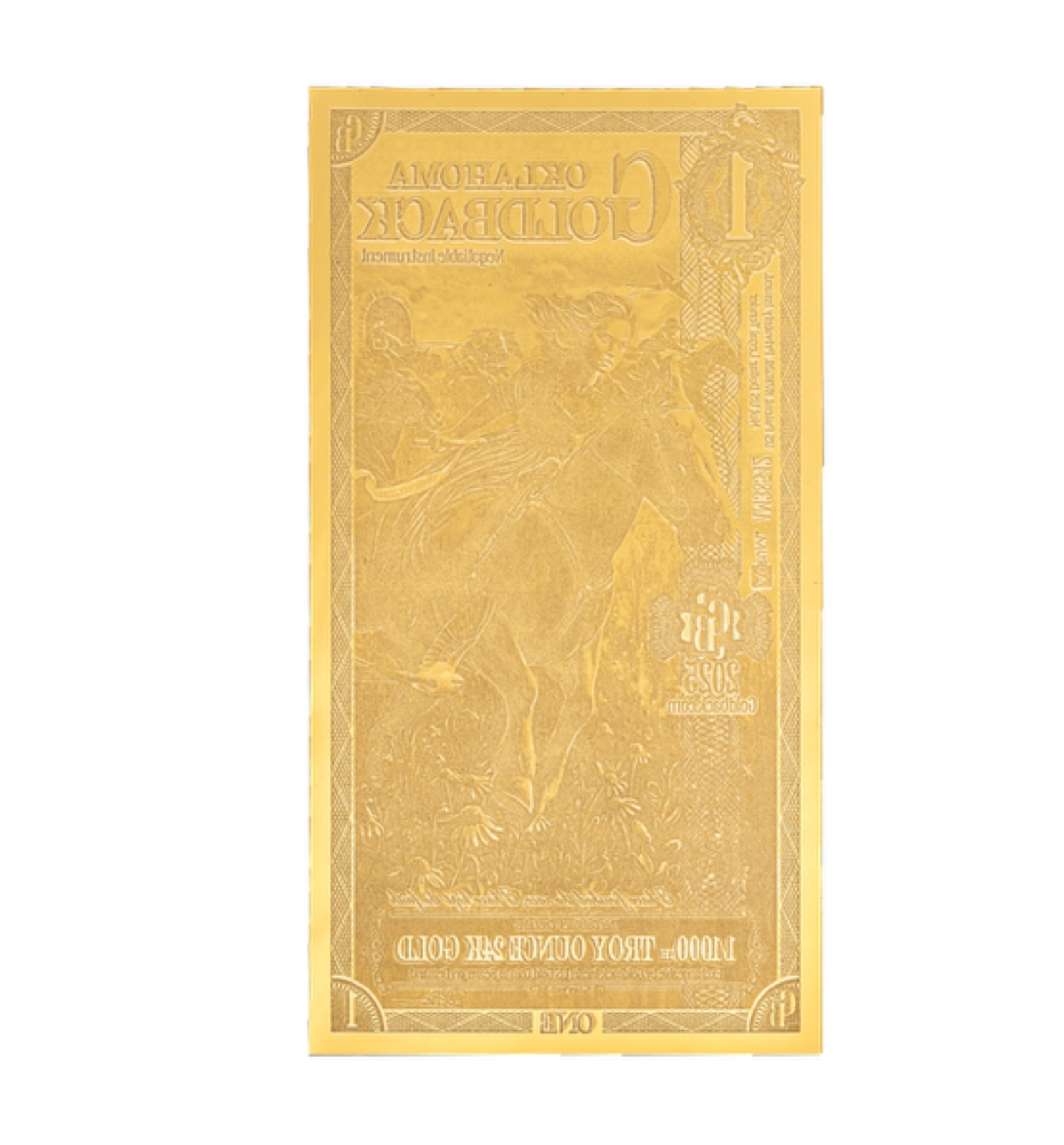 Oklahoma Goldback - 1 (2025)