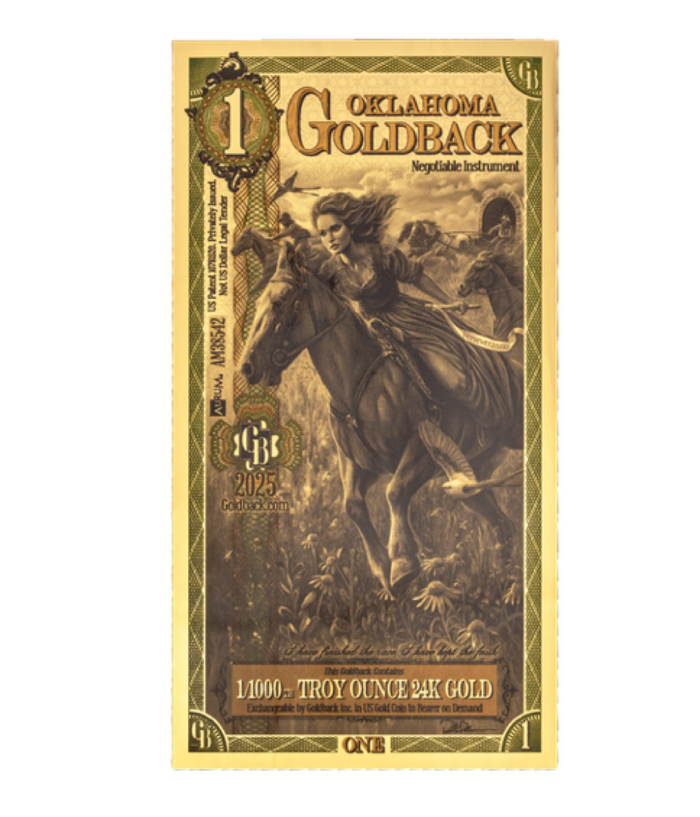 Oklahoma Goldback - 1 (2025)
