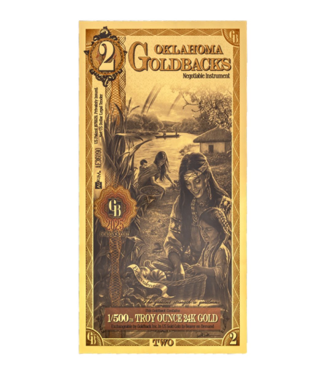 Oklahoma Goldback - 2 (2025)