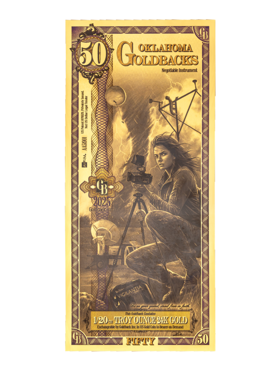 Oklahoma Goldback - 50 (2025)