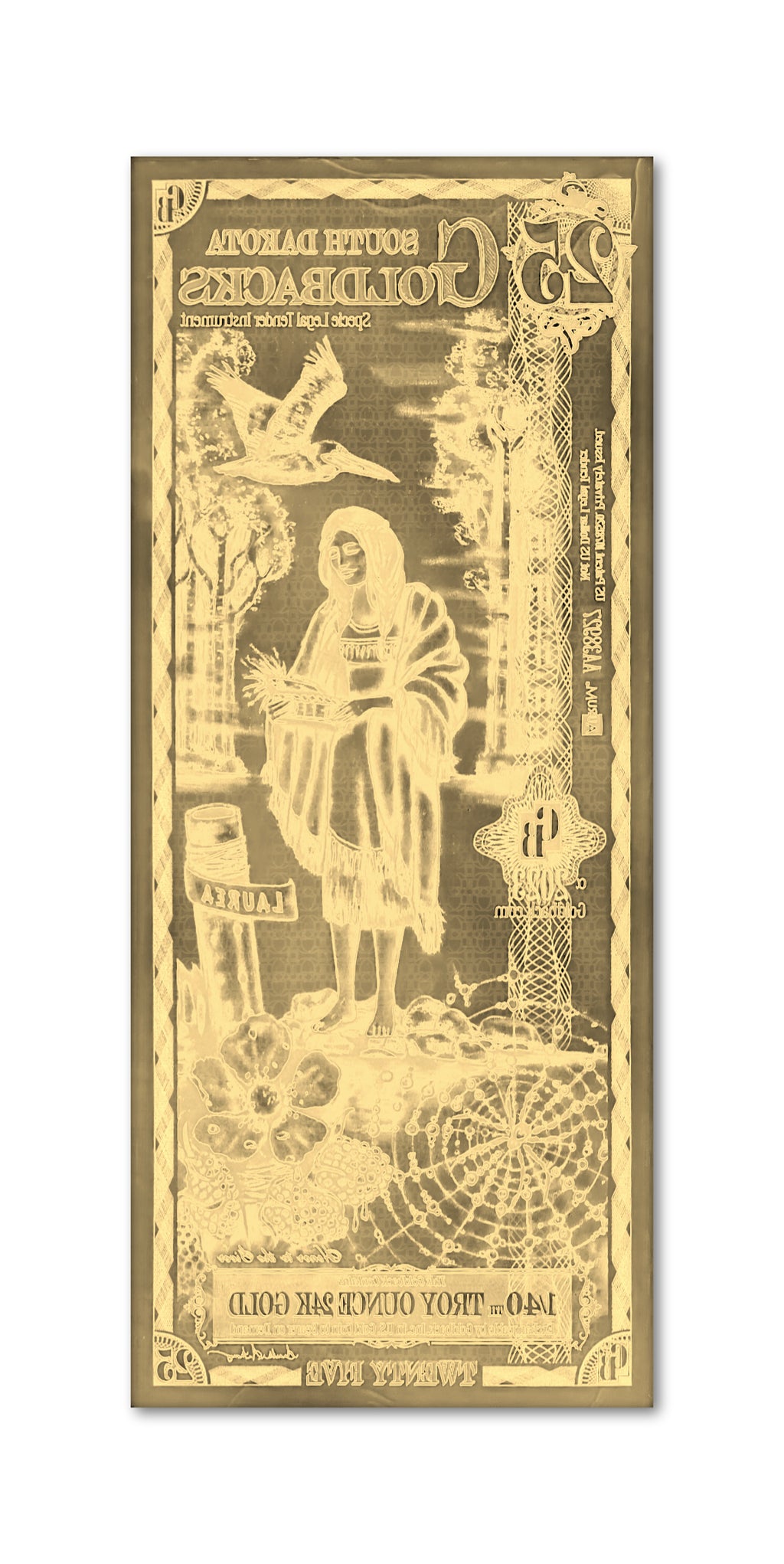 South Dakota 25 Goldback Alpha - 2023 Edition