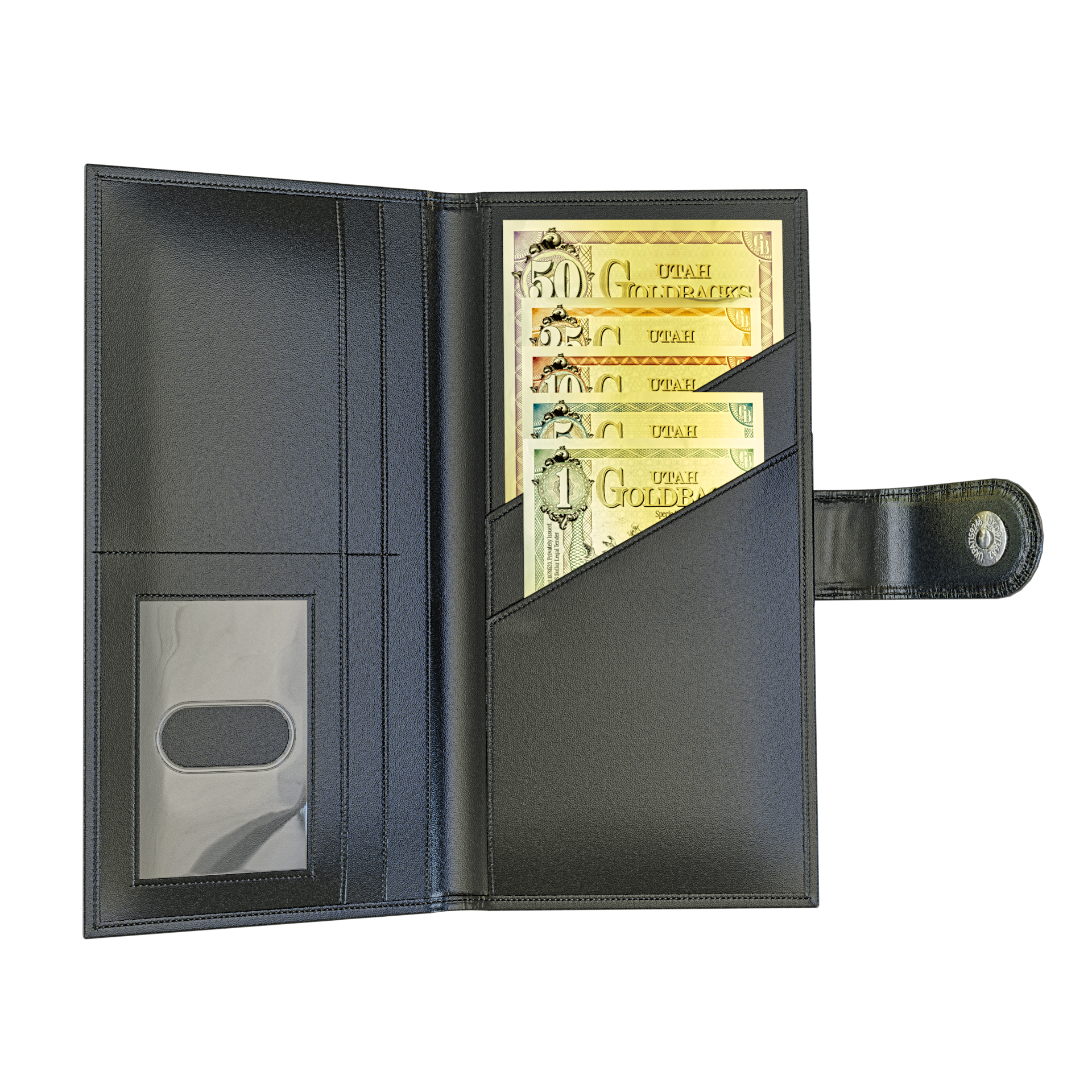 Goldback Wallet - Black