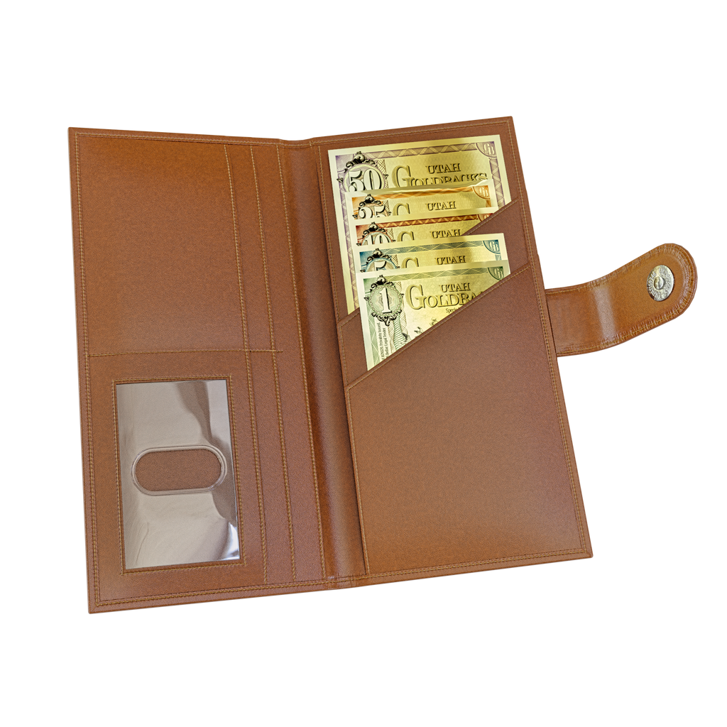 Goldback Wallet - Brown