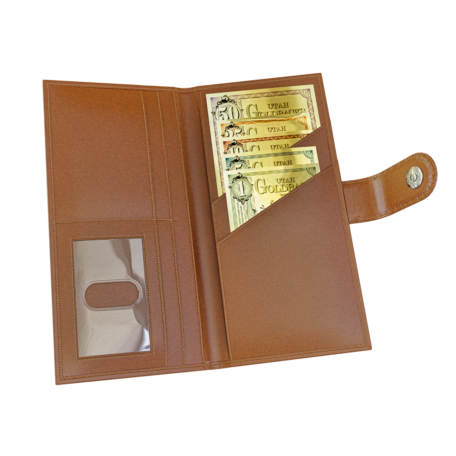 Goldback Wallet - Brown