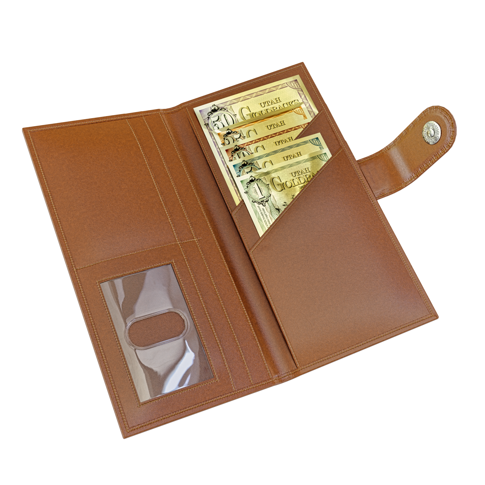 Goldback Wallet - Brown