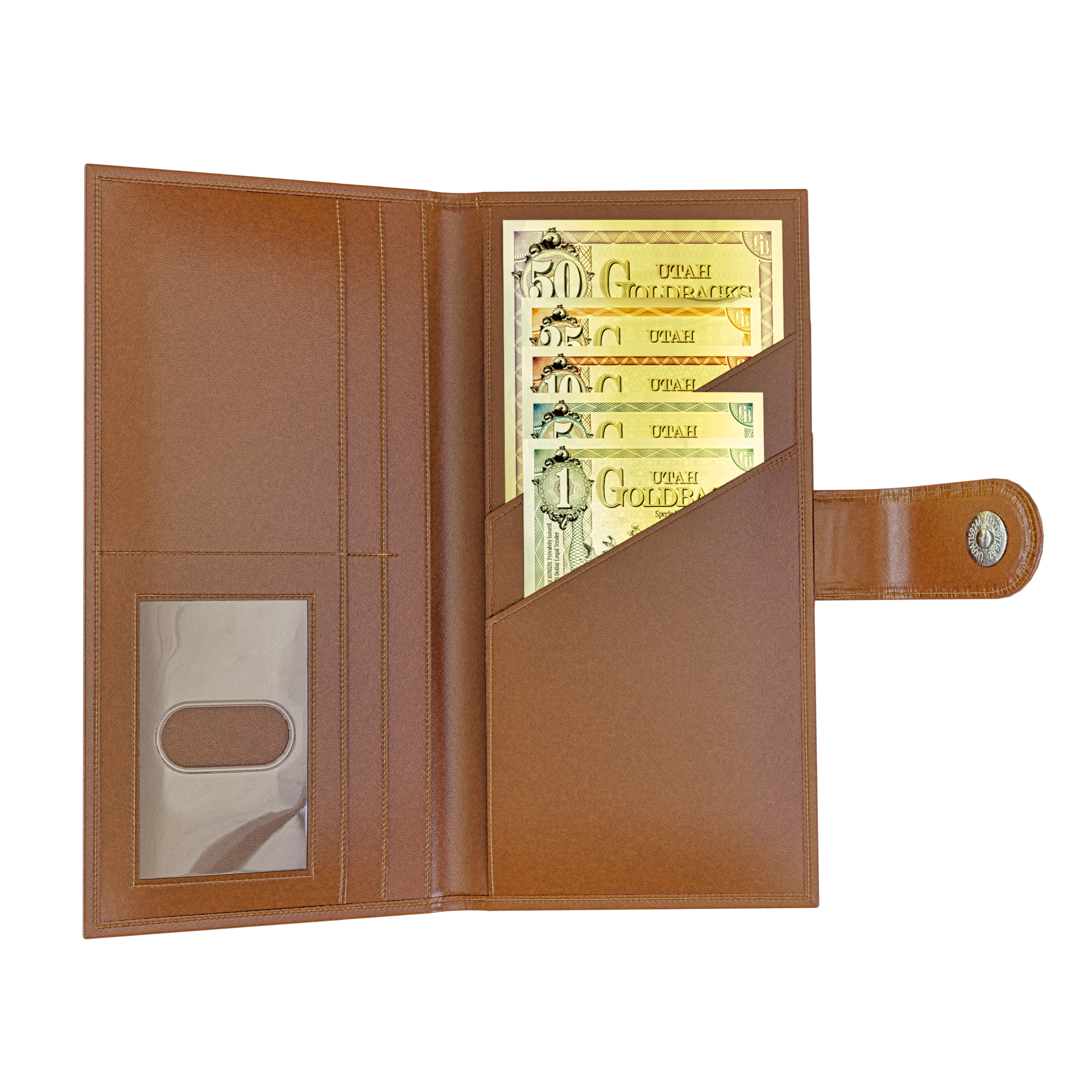 Goldback Wallet - Brown